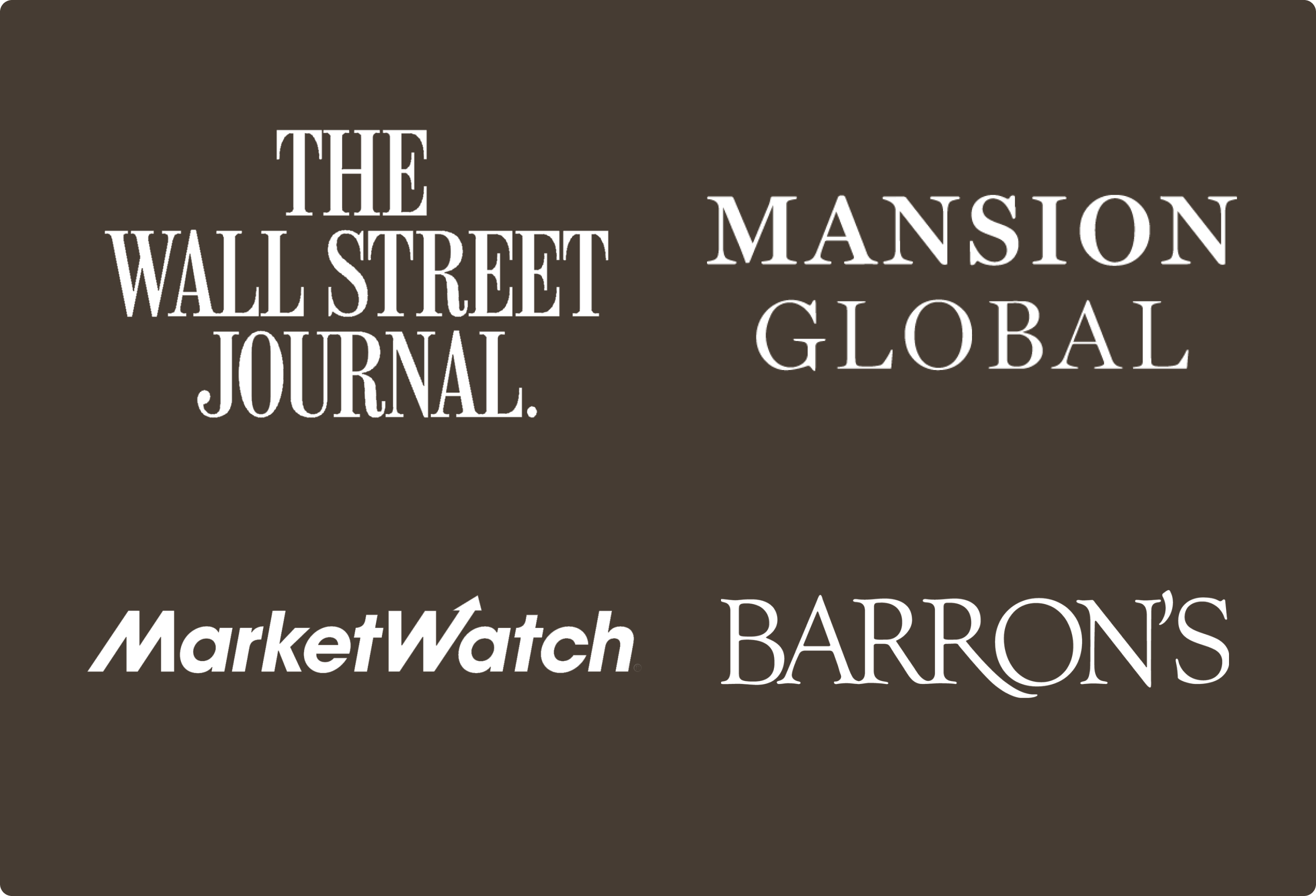 Global media company logos